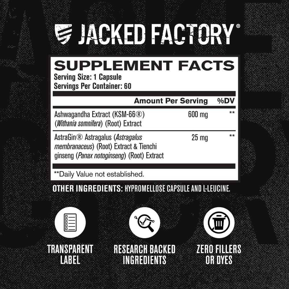 Jacked Factory cápsula en mano ilustrando tamaño y facilidad de ingestión