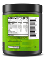 Jacked Factory etiqueta con certificación cGMP garantizando calidad