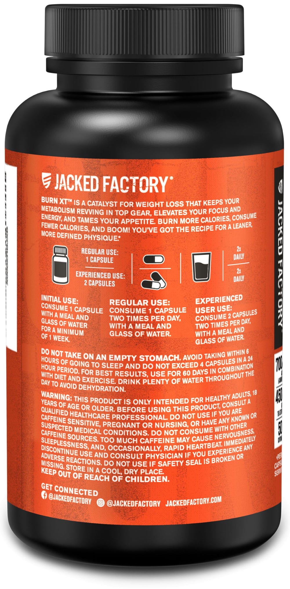 Jacked Factory producto en uso en gimnasio para energía y foco