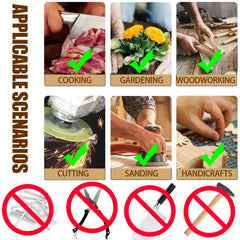 JADE KIT usadas en jardinería, protegen dedos al manipular herramientas