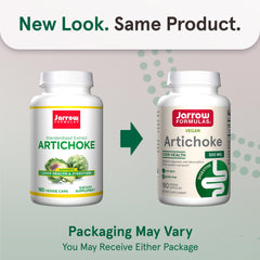 Jarrow Formulas frasco abierto con cápsulas vegetales y fácil dosificación