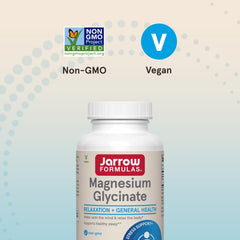 Jarrow Formulas etiqueta con información de ingredientes y ventajas del glicinato