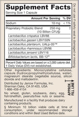 Jarrow Formulas sello vegano y sin gluten para usuarios con restricciones