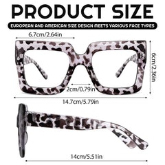 JATEBI etiqueta de lentes mostrando filtro de luz azul y protección UV400