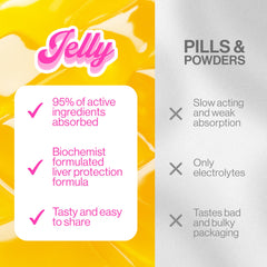 Jelly IV plant-based jelly emphasizes clean ingredients and taste.