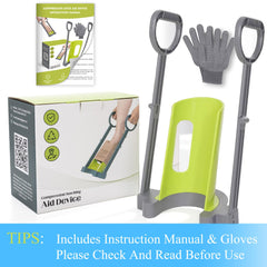 JFMkaer pack con guantes incluidos para sujetar medias con menos esfuerzo