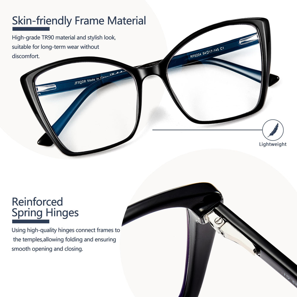 JFXQDR gafas en uso frente a ordenador reduciendo deslumbramiento