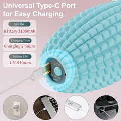 JIEJUNJIE cable de carga Type-C y batería recargable para uso prolongado