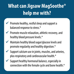 Jigsaw Health en mesa de noche mostrando uso antes del sueño