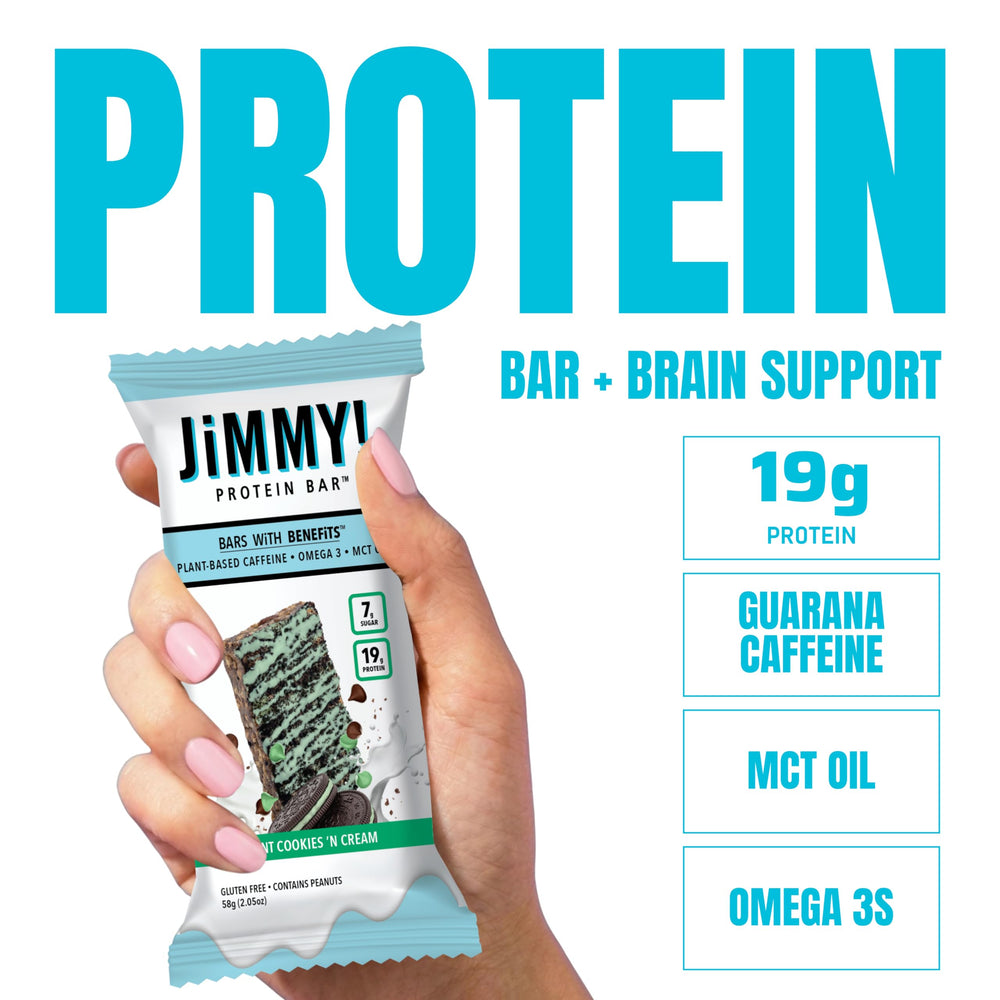 JIMMYBAR vista interior con textura que aporta saciedad y proteína