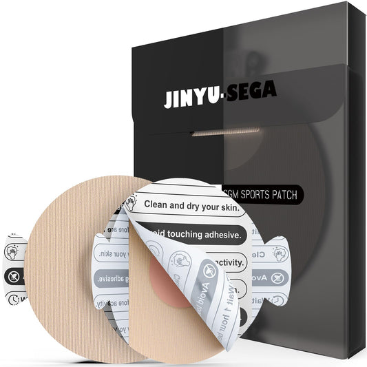 Jinyu-Sega frontal del empaque mostrando 20 parches y beneficios visibles