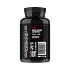 Jocko Fuel botella abierta con cápsulas para facilitar la suplementación