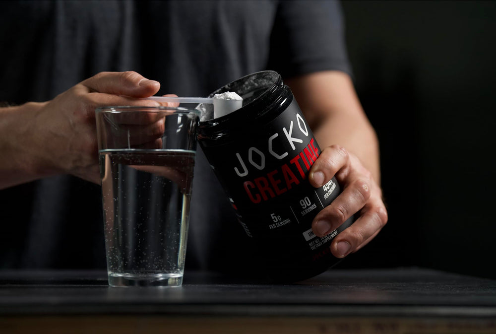 Jocko Fuel usado en gimnasio tras entrenamiento para recuperación