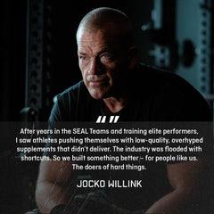 Jocko Fuel sello de producto sin hormonas y sin soja para mayor confianza