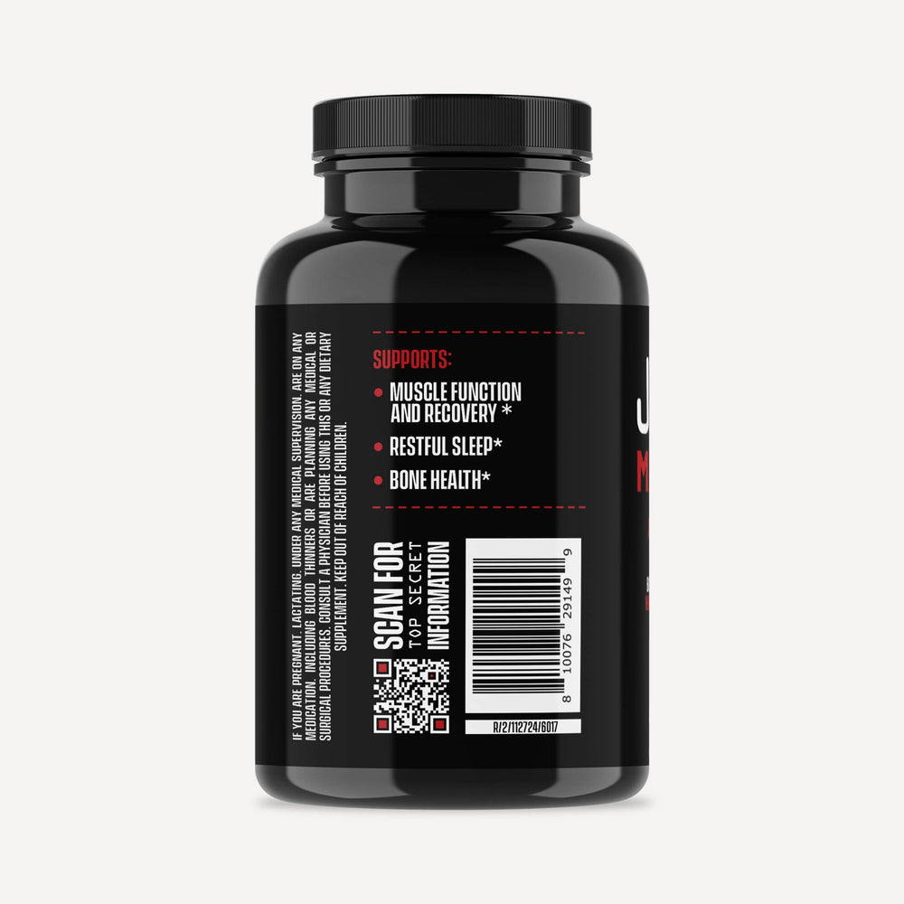 Jocko Fuel etiqueta con lista de ingredientes y beneficios claros