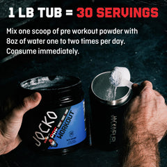 Jocko Fuel etiqueta nutricional clara, informa sobre ingredientes y gramos por servicio