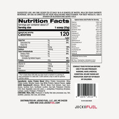 Jocko Fuel textura del polvo y mezcla homogénea para fácil disolución