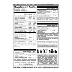 Jocko Fuel Time War tabla de nutrientes ilustrando vitaminas y minerales