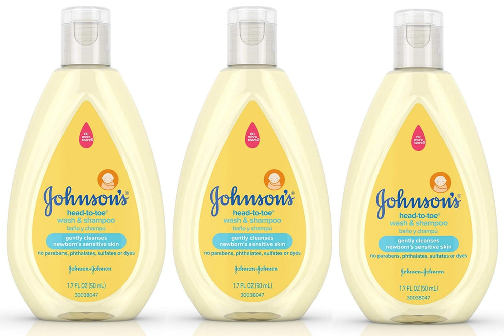 Johnson's frontal del envase mostrando etiqueta clara y confianza
