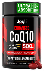 JOYLI Nutrition botella frontal y cápsulas beneficios cardiovasculares