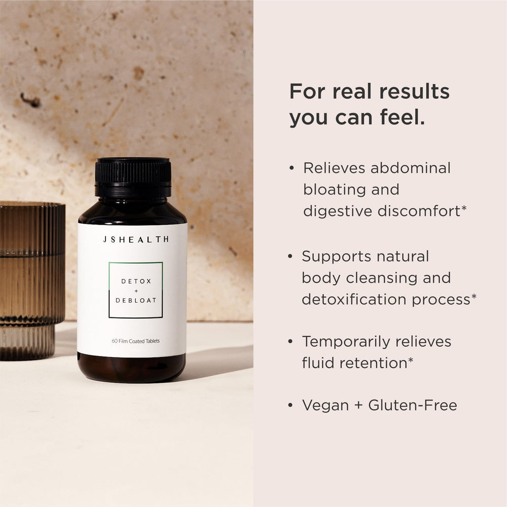 JSHealth Desintoxicación Pastillas Digestivas: favorece la digestión y reduce la hinchazón.