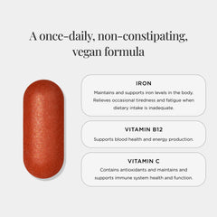 JSHealth etiqueta de ingredientes mostrando Ferrochel y vitaminas