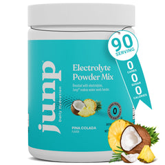 JUNP envase frontal Pina Colada mostrando cantidad y sabor
