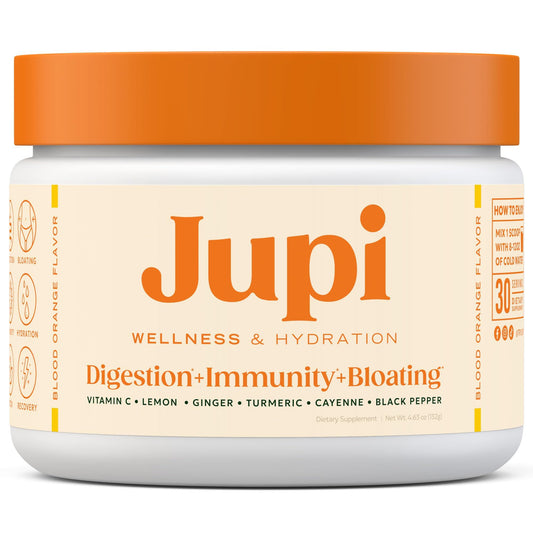 Jupi envase frontal mostrando diseño y beneficios fáciles de identificar