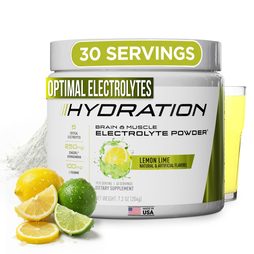 JYM Supplement Science empaque lateral con información de ingredientes y beneficio de electrolitos
