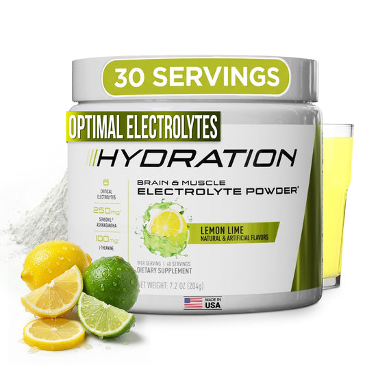 JYM Supplement Science empaque lateral con información de ingredientes y beneficio de electrolitos