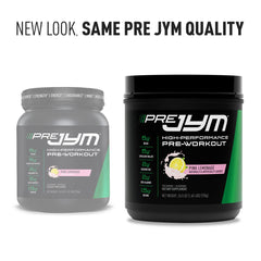 Atleta en gimnasio usando JYM Pre JYM para energía y mayor rendimiento