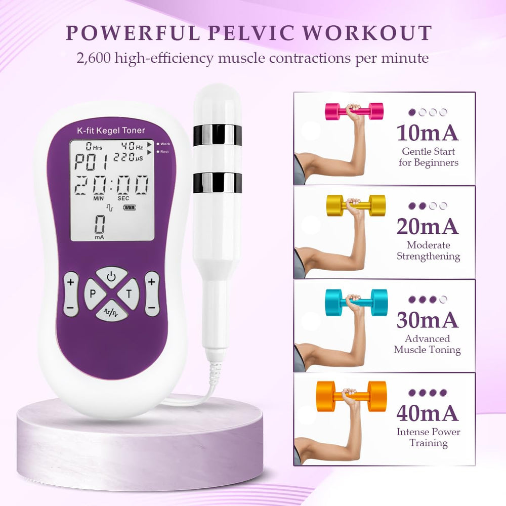 K-fit control de intensidad visible para ajustar sesiones según usuario