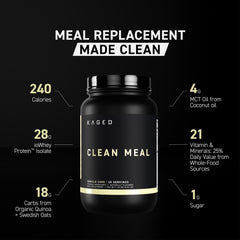 Kaged Clean Meal con 21 vitaminas orgánicas para nutrición diaria