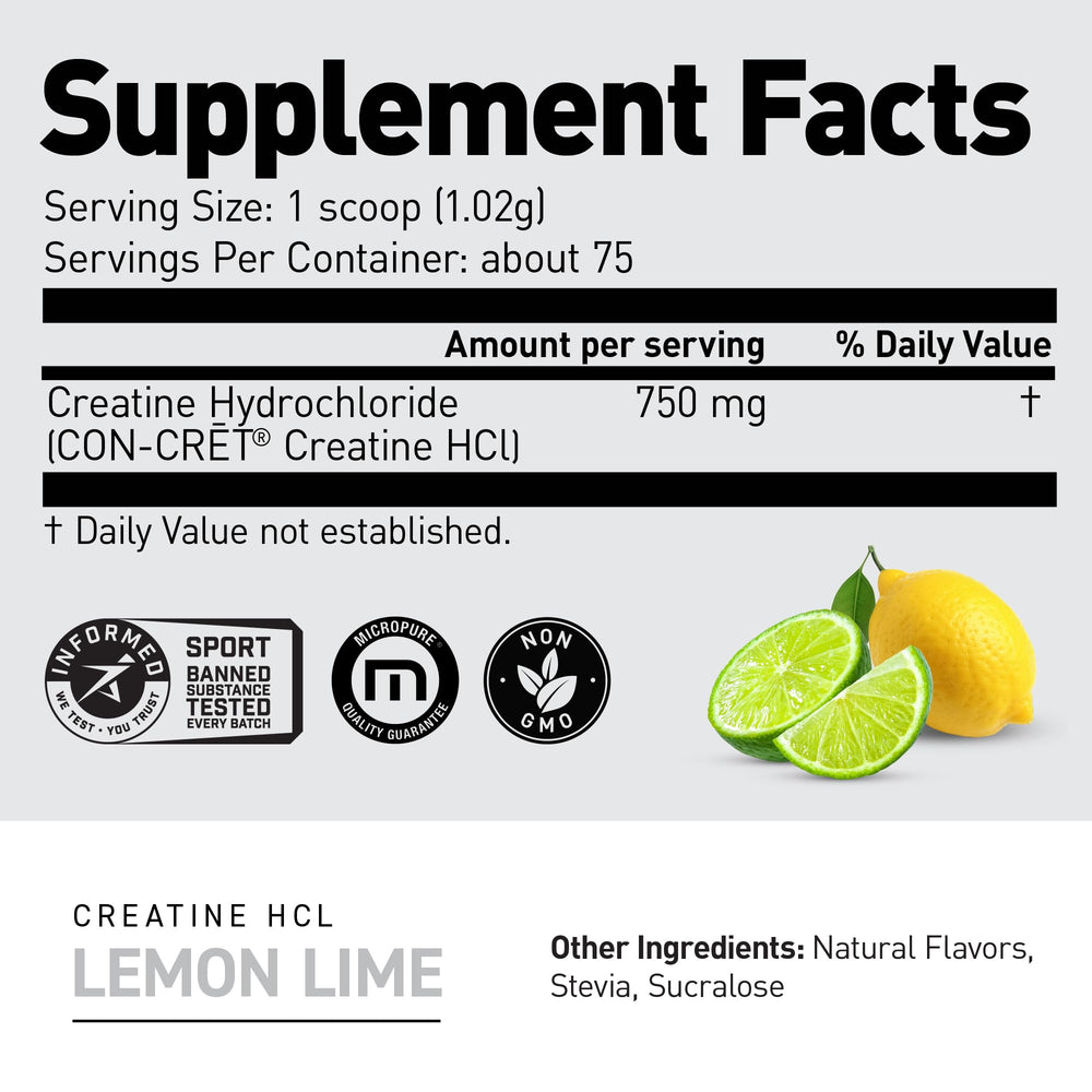 Kaged Creatine HCl, liquido-claro-sin-sedimento: bebida limpia para entrenar con confianza.