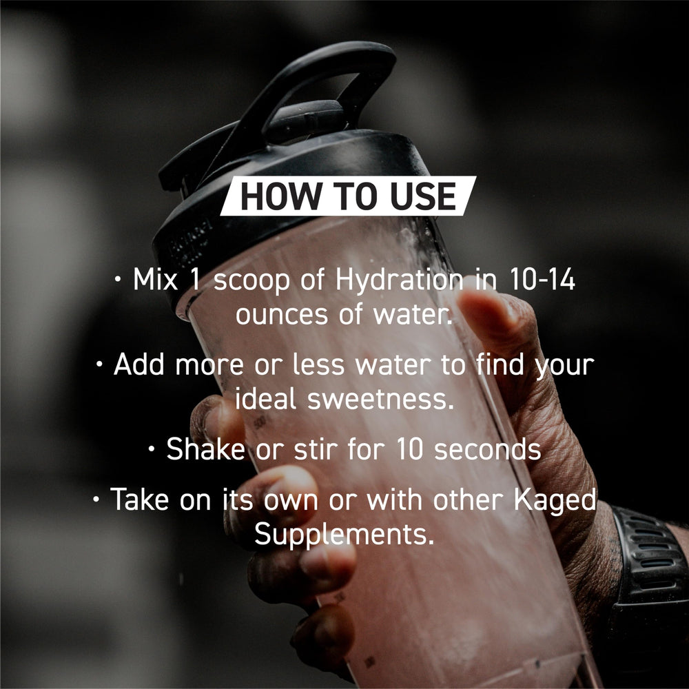 Base de sabor para Mezcla Propia con Kaged Daily Hydration, personaliza tu bebida.
