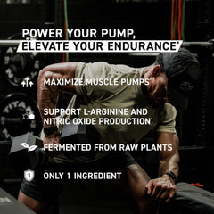 Close-up of Kaged L-Citrulline bottle indicates third-party tested purity for athletes.