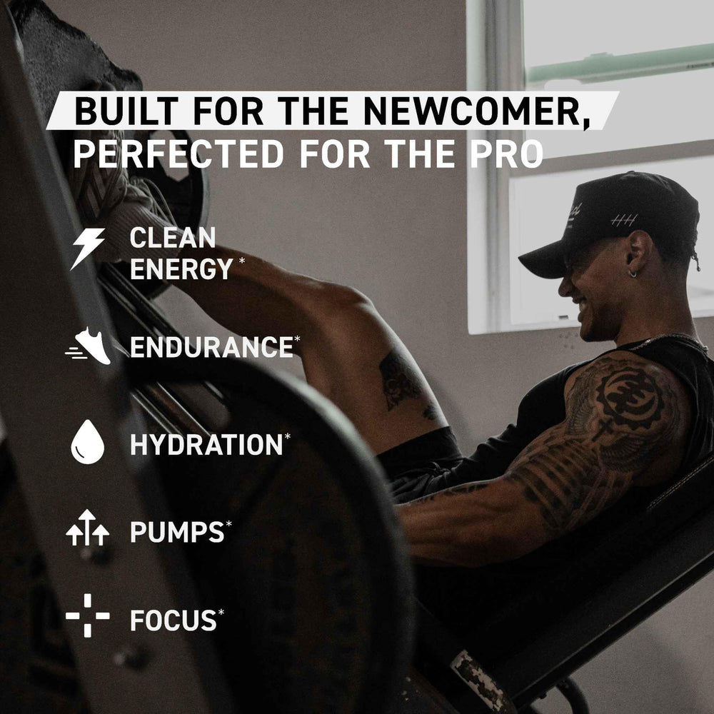 Envase práctico de Kaged Sport para llevar al gimnasio y mezclar sin esfuerzo