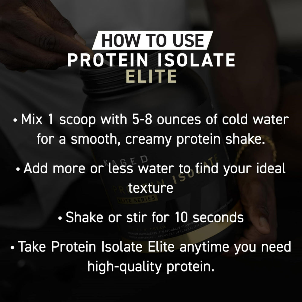 Ideal para quienes buscan proteína de alta pureza en su régimen de entrenamiento.