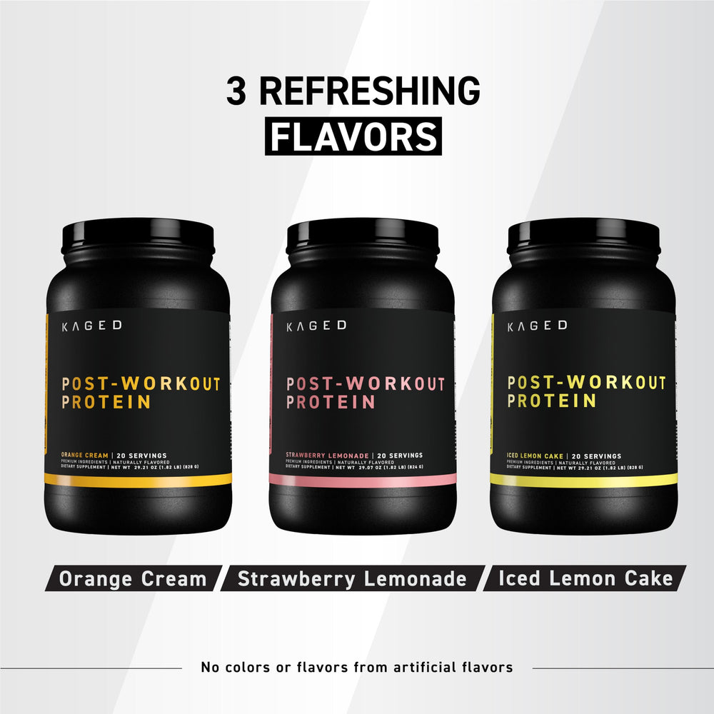 Textura cremosa del batido de Kaged en vaso