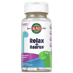 KAL envase frontal mostrando masticables y beneficio de calma
