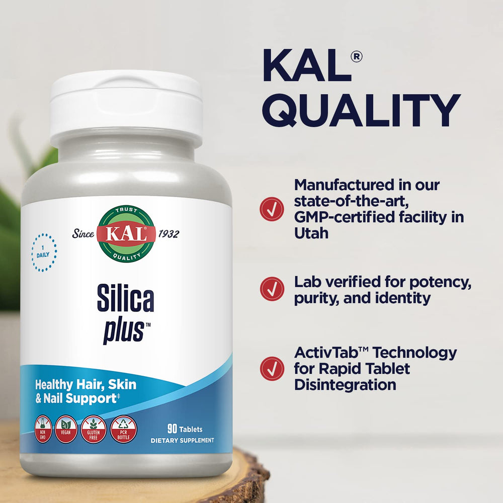 KAL Silica Plus botella PCR reciclada destacando sostenibilidad
