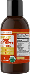 Kate Naturals textura espesa de la lecitina de girasol, facilita emulsiones cremosas