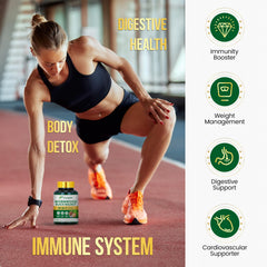 Kavguine etiqueta con lista de ingredientes y certificaciones cGMP visibles