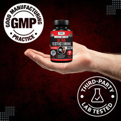 Kaya Naturals UltraTest en mesa de gimnasio para uso pre-entreno