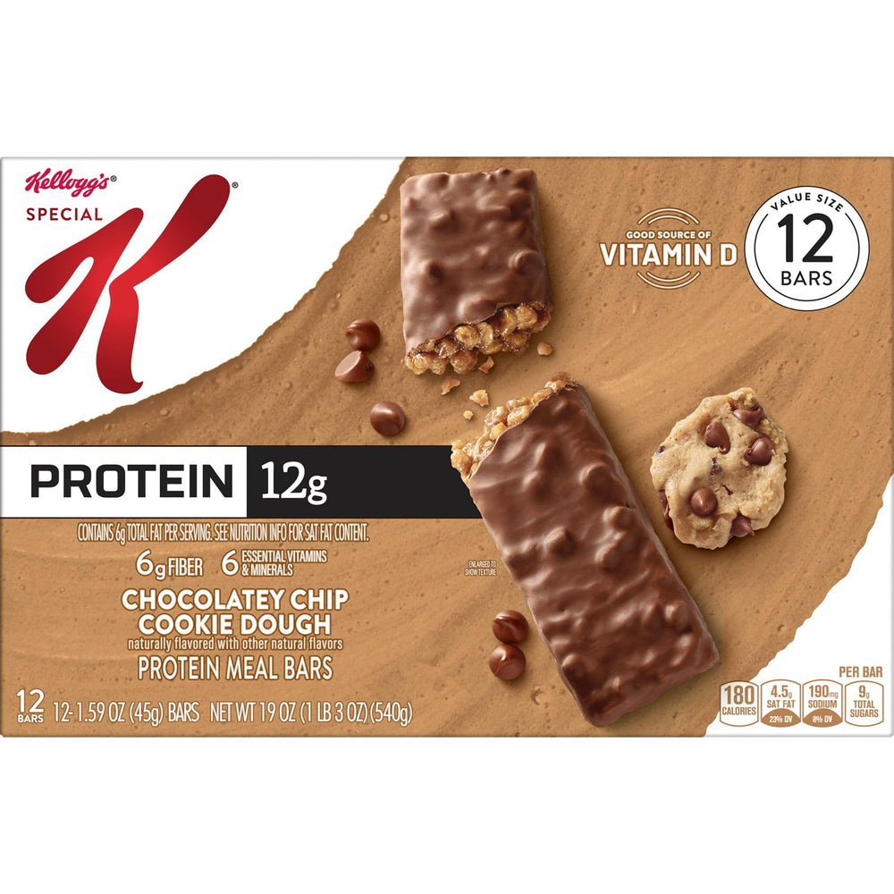 Kellogg's Special K barra junto a teléfono para comparar tamaño y porciones controladas