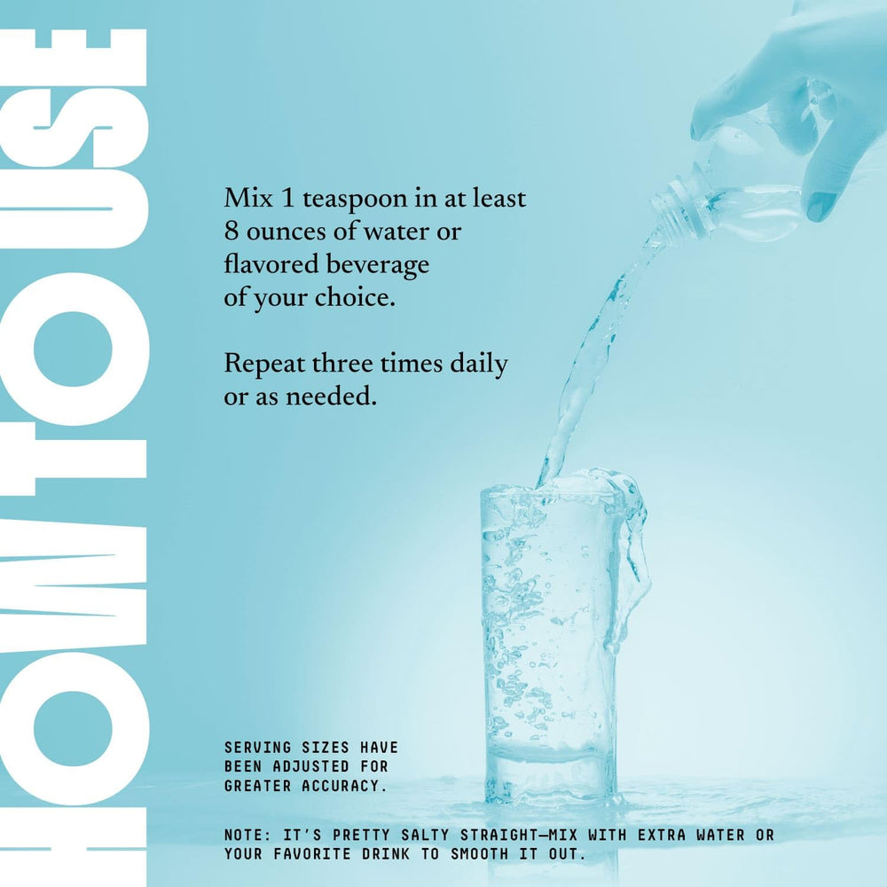 Keto Chow SALTT Minerals travel size pack for on-the-go use.