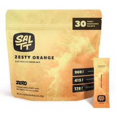 Keto Chow SALTT empaque frontal mostrando sticks y beneficio hidratación rápida