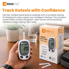 KETOTRAK pantalla con lectura clara que facilita interpretación rápida