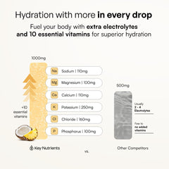 KEY NUTRIENTS detalle de dosificación para mezclar la cantidad correcta