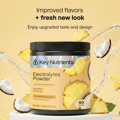KEY NUTRIENTS textura del polvo para mezclar rápidamente sin grumos